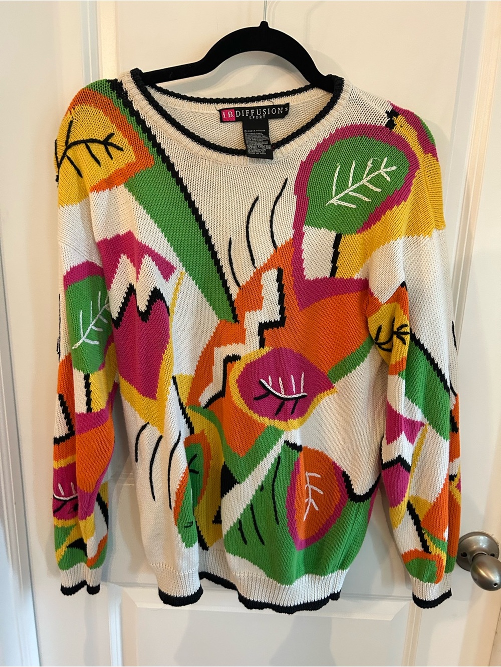 Women’s medium vintage 1989 sweater IB Diffusion